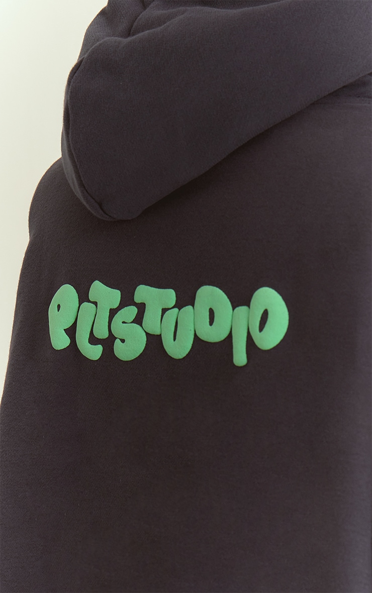 Navy Plt Studio Puff Print Hoodie  image 4