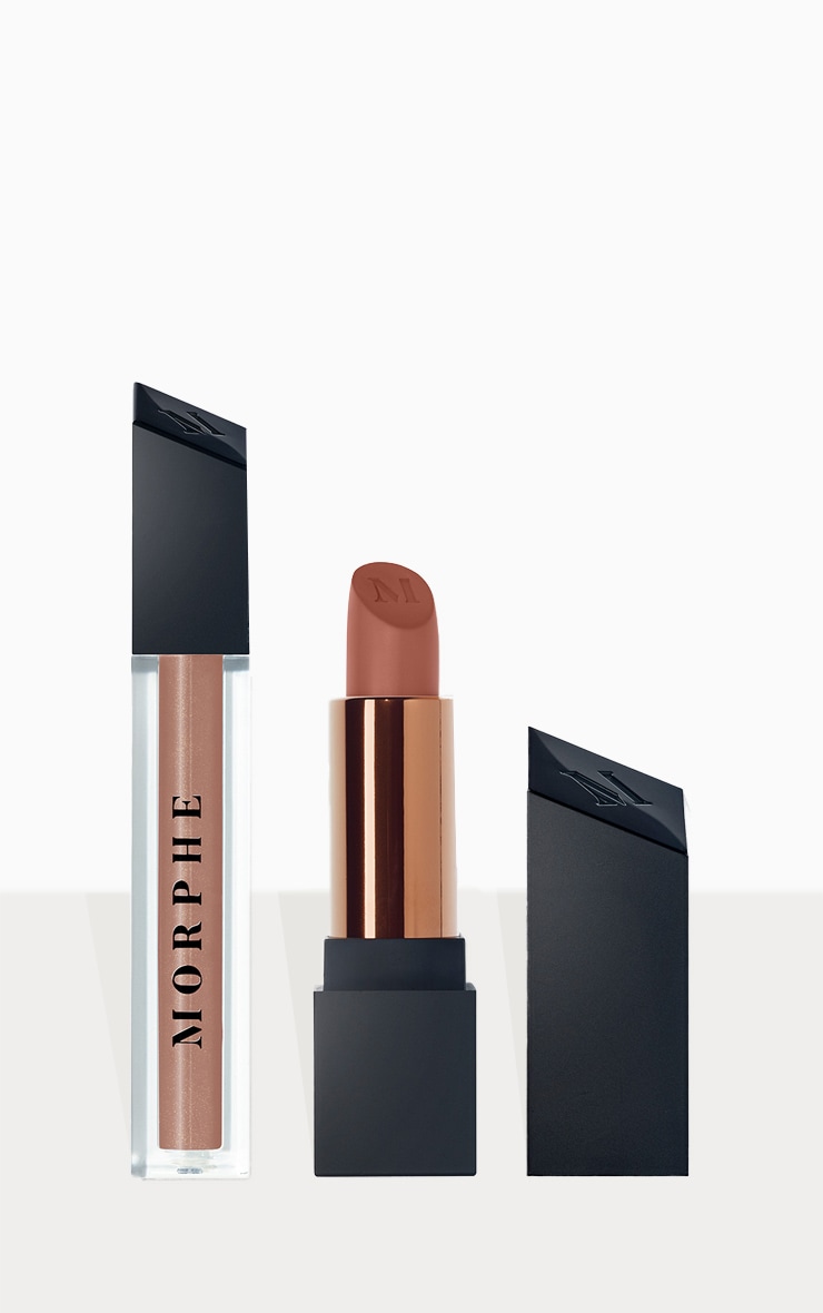 Morphe Out & A Pout Cocoa Nude Lip Duo image 1