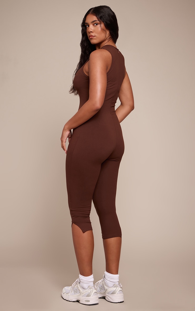 Shape Chocolate Sculpt High neck sleeveless Capri Jumpsuit image 2