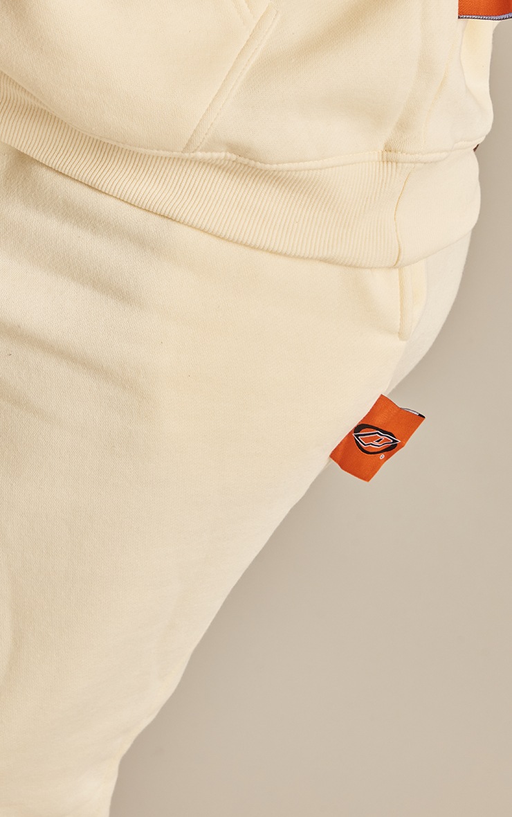 Plus Cream Label Detail Joggers image 4