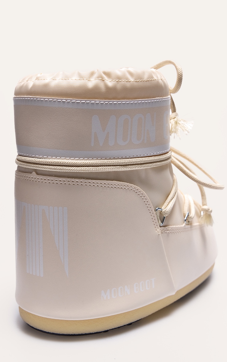 MOON BOOT Bottes Icon Low crème image 4