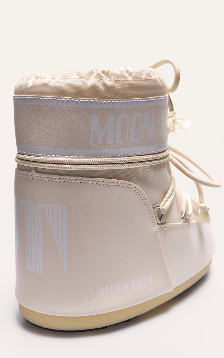 MOON BOOT Cream Classic Low image 4