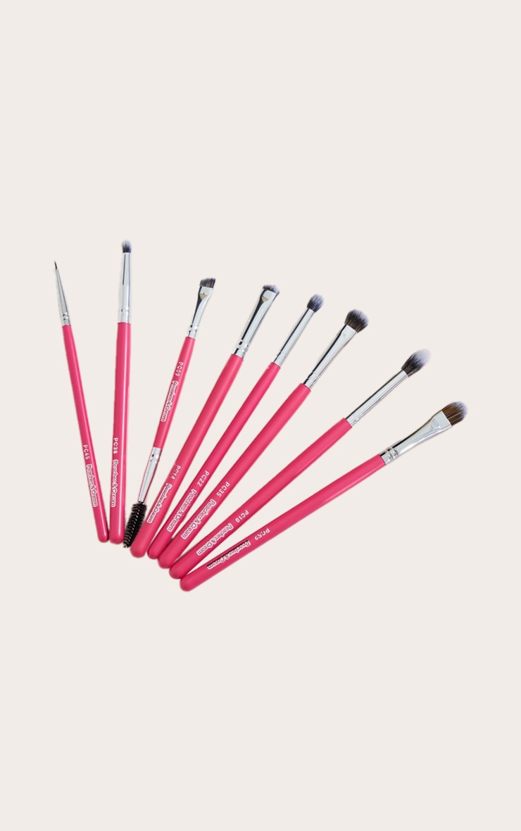 Peaches & Cream Essential 8 Piece Eye Brush Set image 2