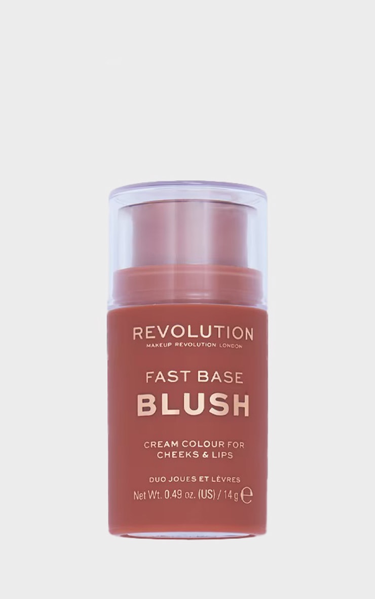 Makeup Revolution Stick pour joues et lèvres Fast Base Blush Mauve image 1