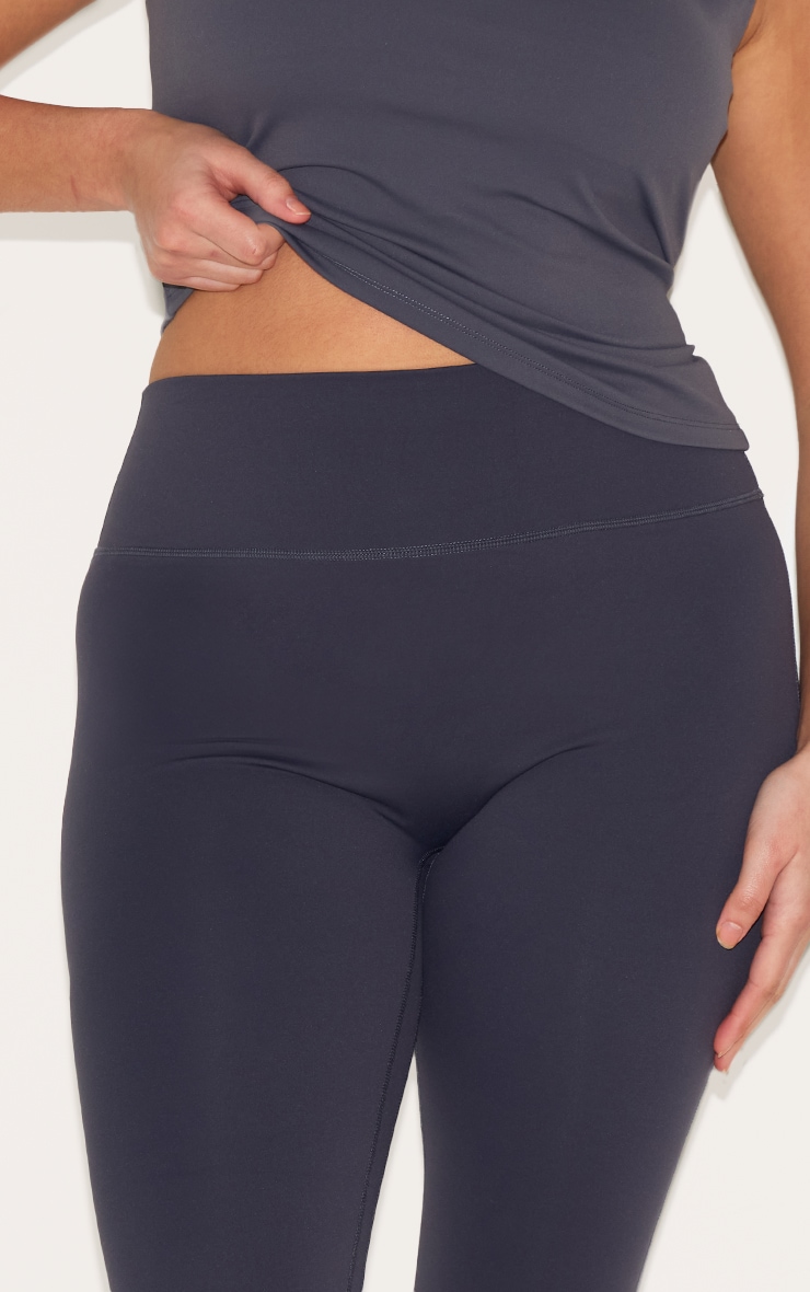 Dark Charcoal Ultimate Sculpt High Waist Gym Leggings image 9
