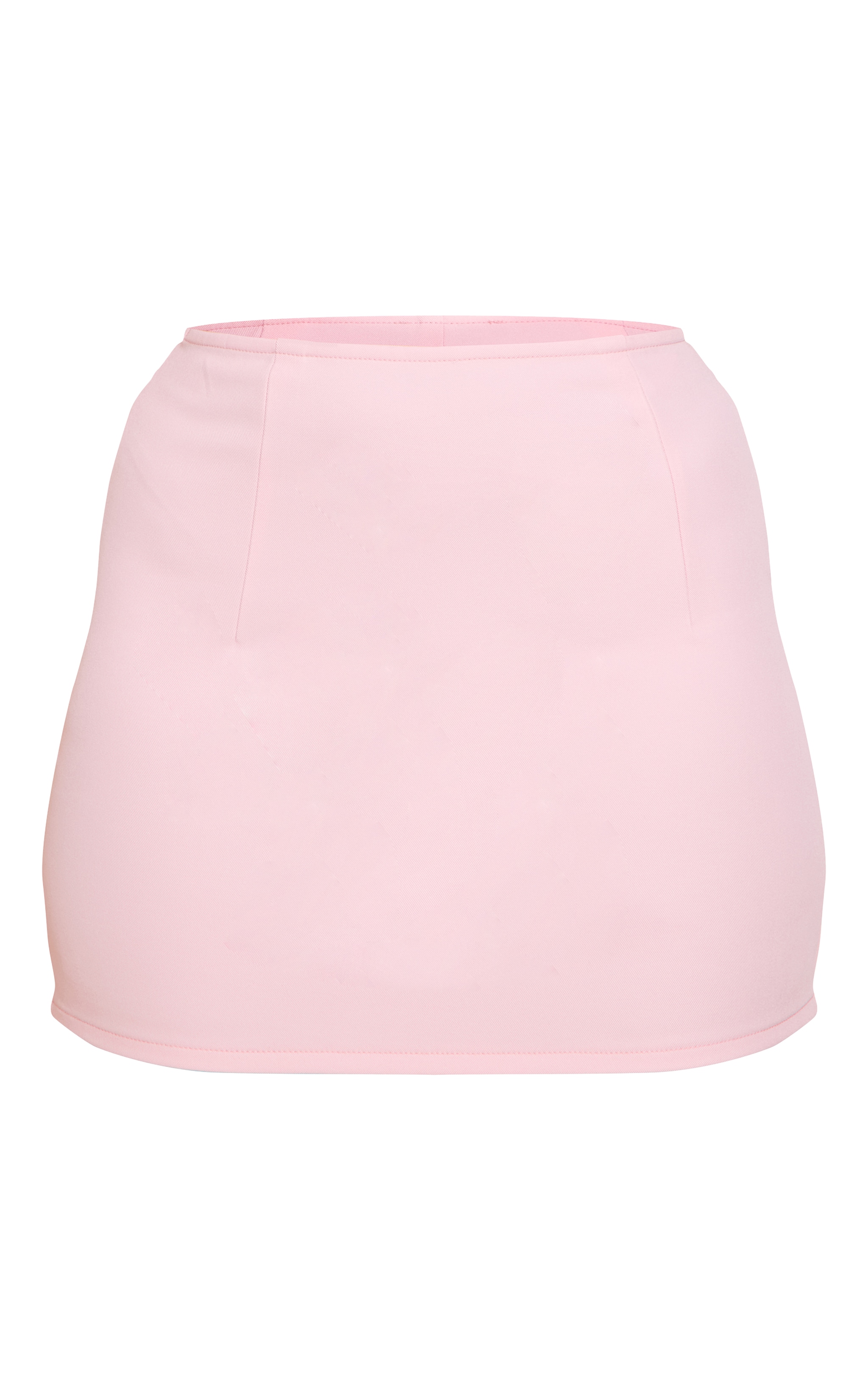 Blush Tailored Woven Micro Mini Skirt image 6