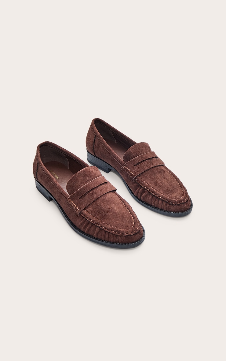 Chocolate Suede Loafer image 3