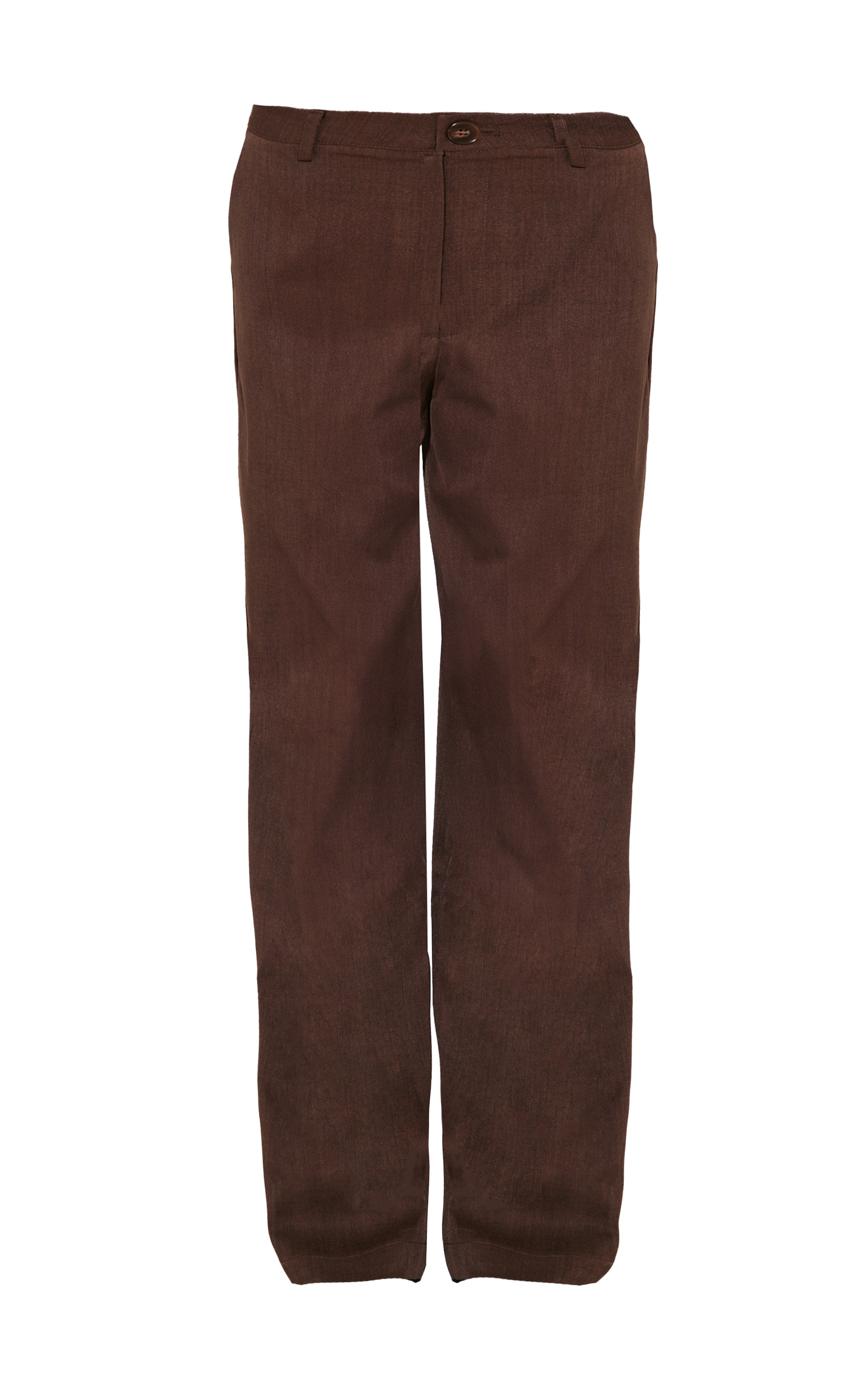 Chocolate Woven Wide Leg Pants Tailored image 5