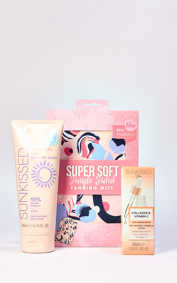 Sunkissed Pure Glow Collection Dark Tanning Set image 4