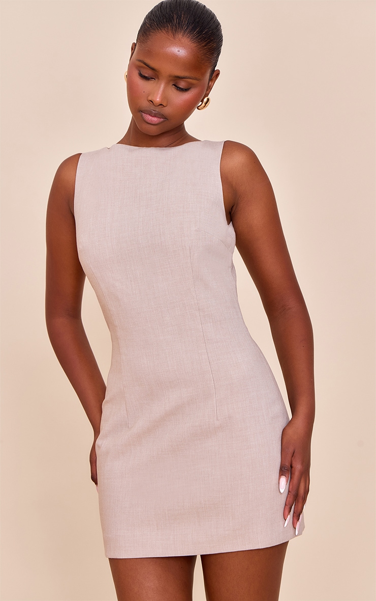 Bodycon Dress Beige Cindy Beige Mini Dress Mini Length Beige Party Dress Bodycon Dress Beige Cindy Beige Mini Dress Mini Length Beige Party Dress