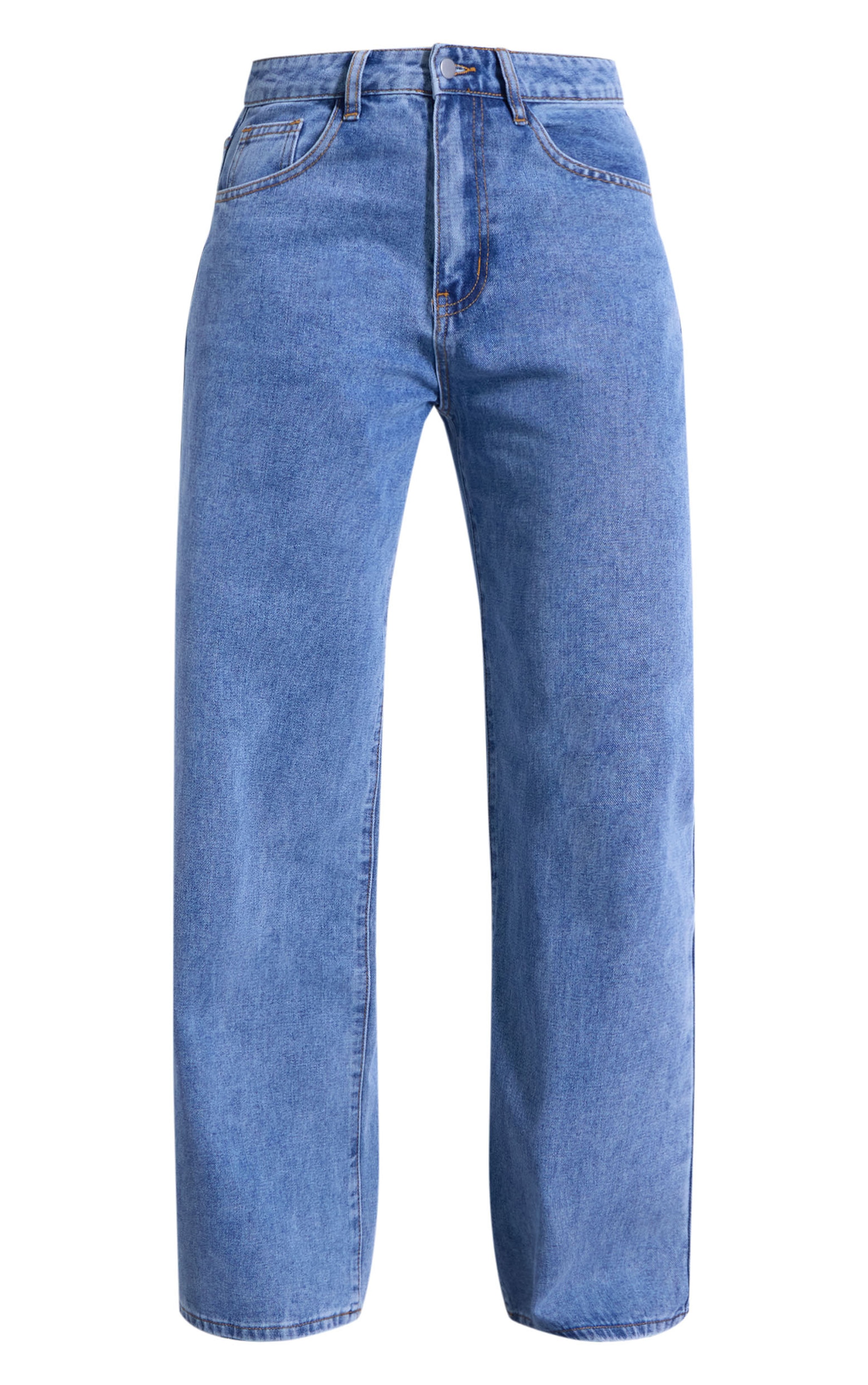 Vintage Blue High Waist Wide Leg Jeans image 5