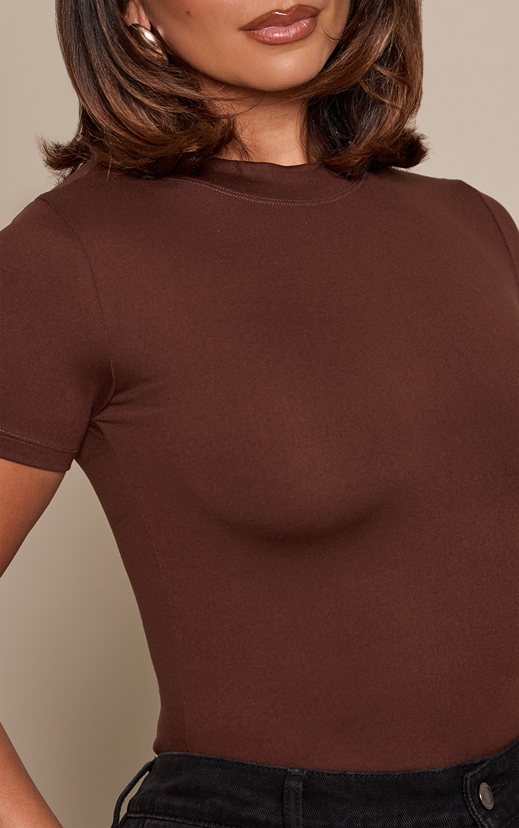 Shape Chocolate Sculpted Short Sleeve Bodysuit image 4