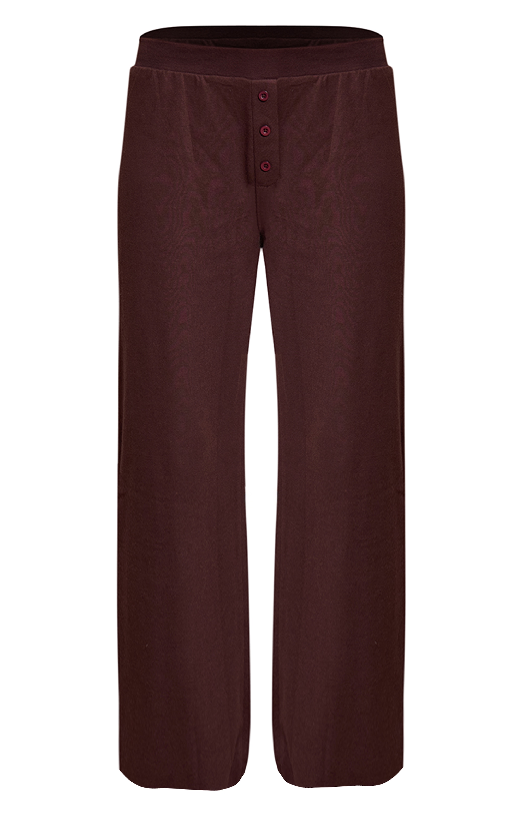 Dark Brown Super Soft Wide Leg Pants image 5