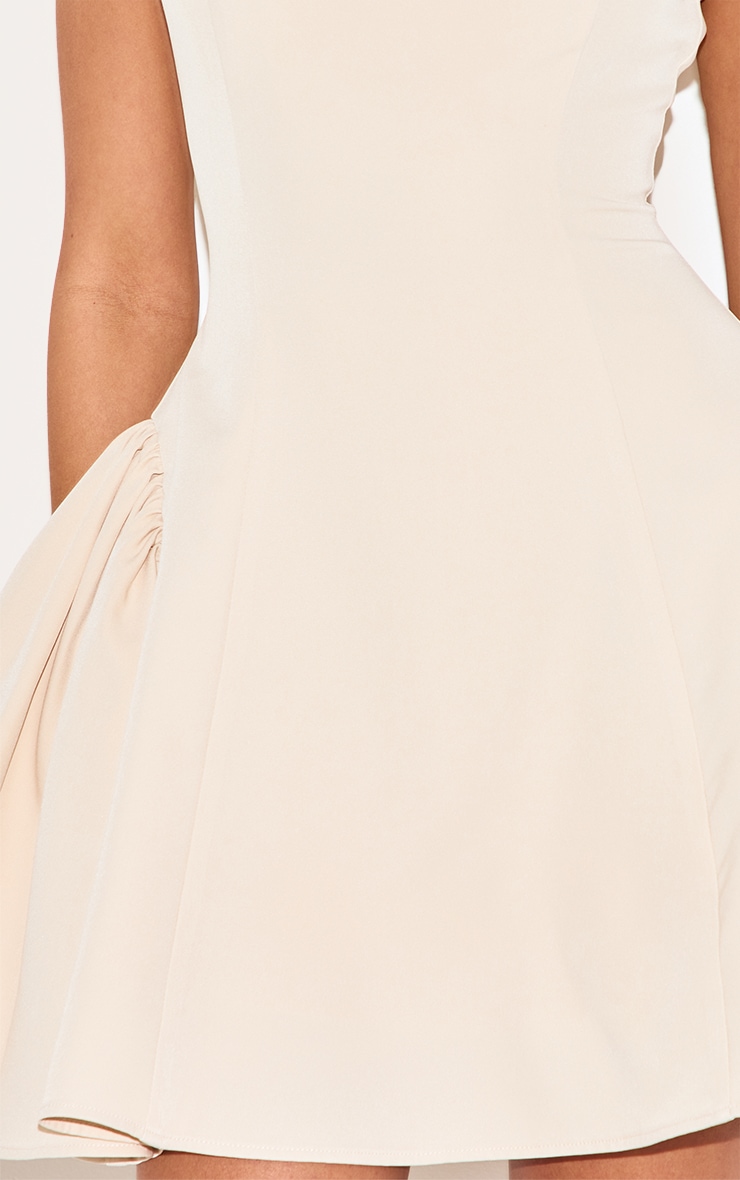  Almond Woven Square Neck Shift Dress image 4