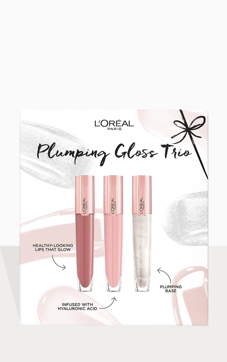 L'Oreal Paris Plumping Gloss Trio (Worth £30) image 1