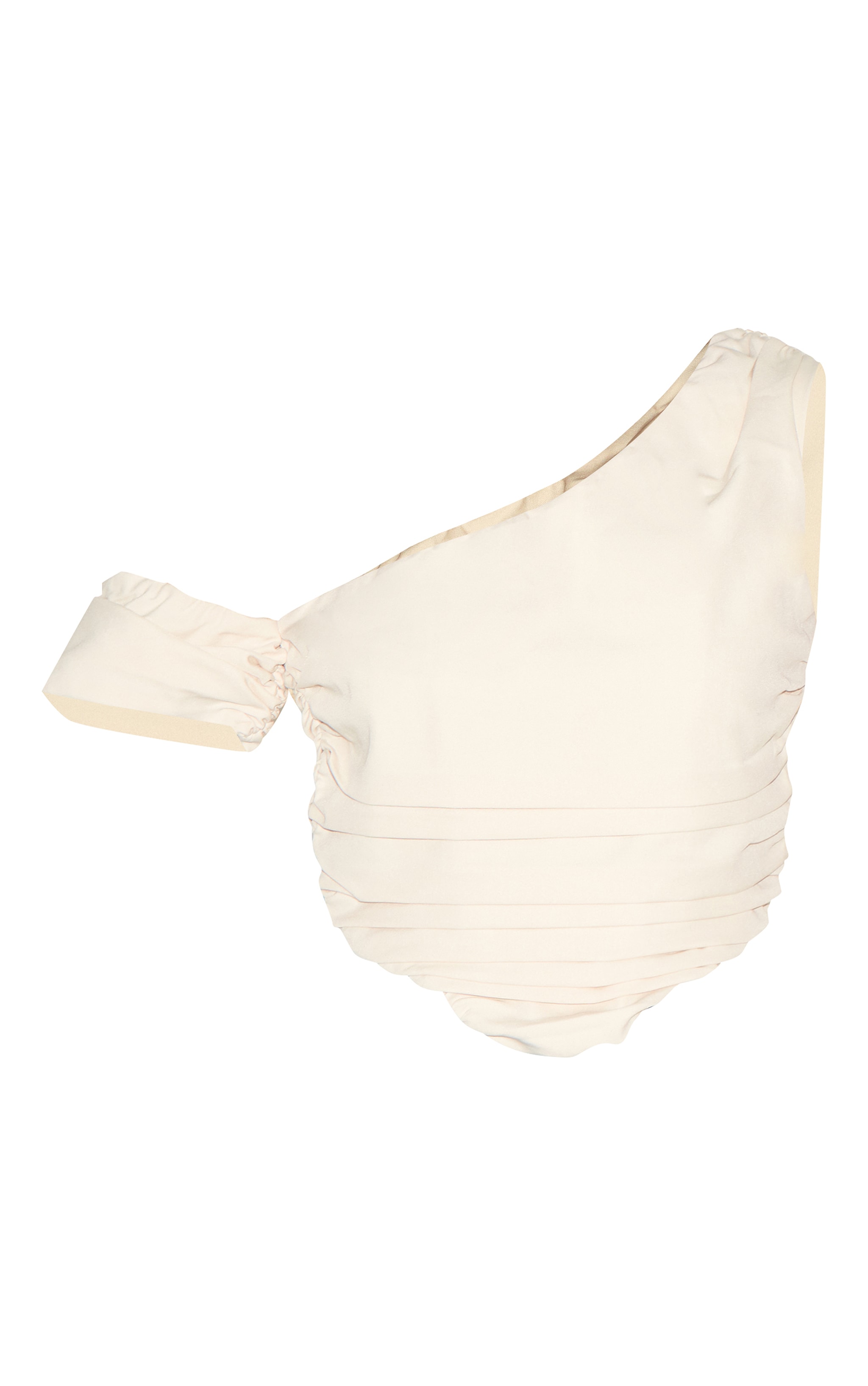 Corset tissé crème drapé image 5