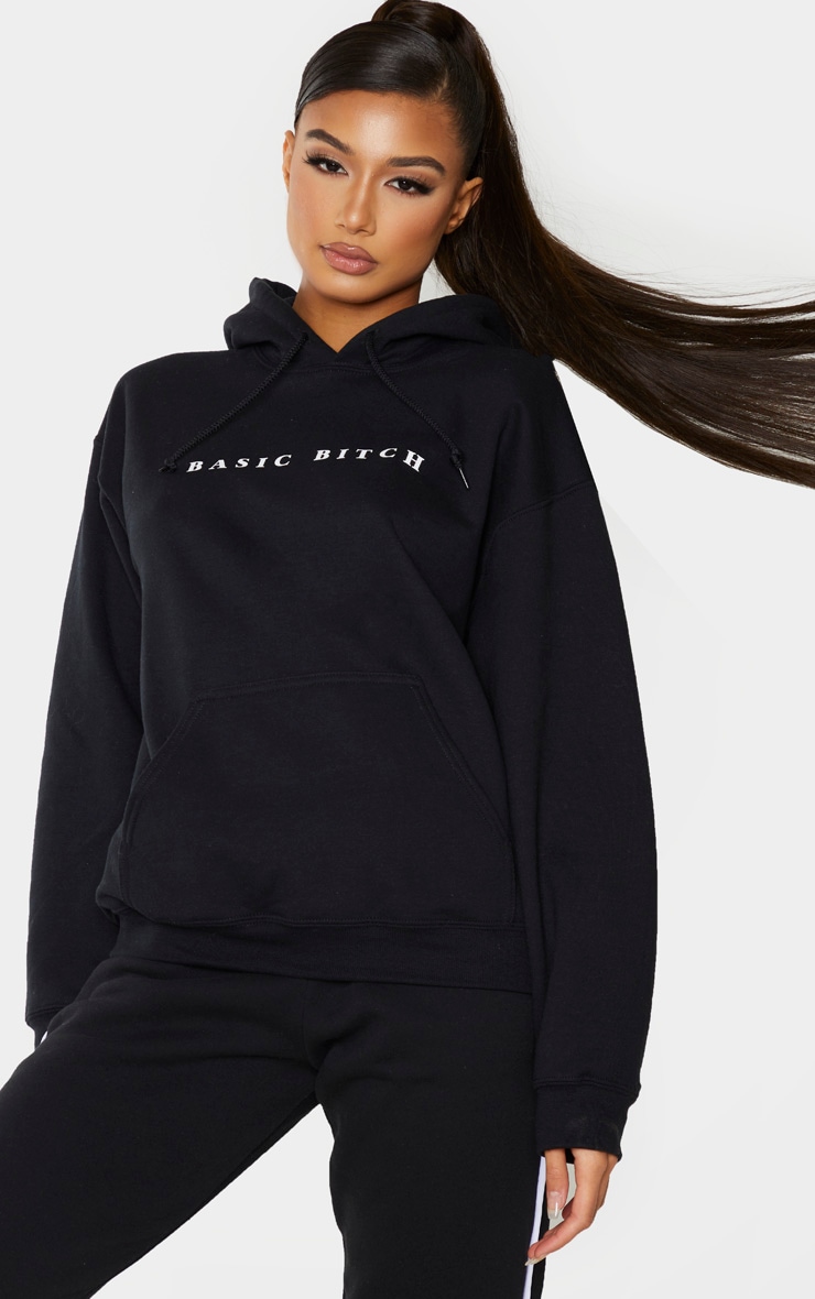 oversized basic hoodie