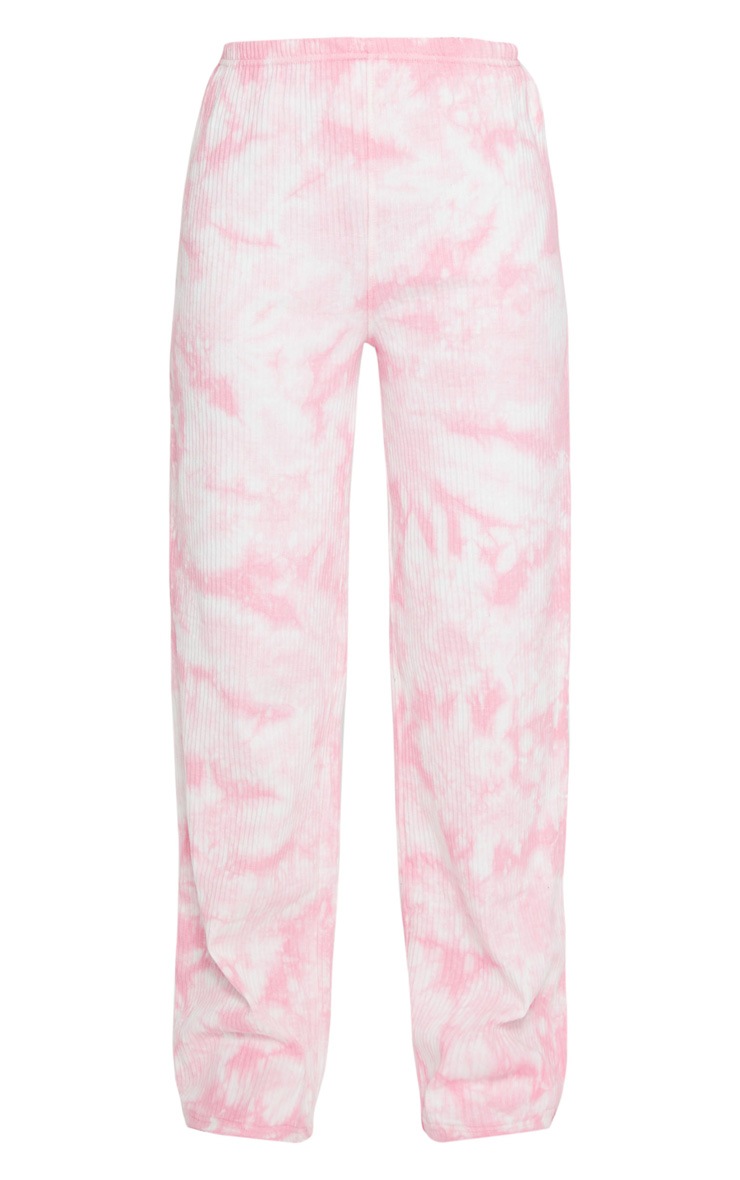 pink tie dye jeans