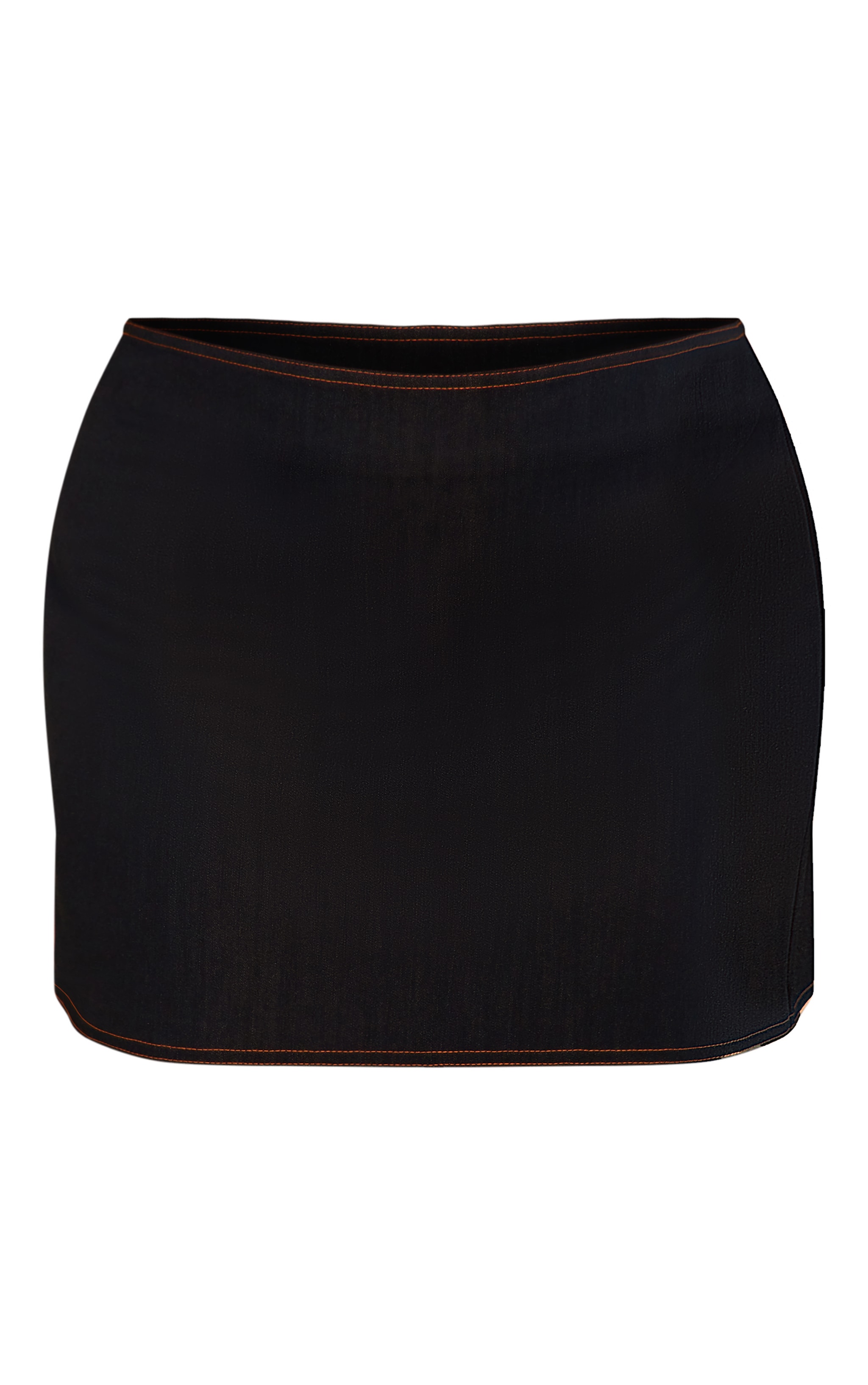 PLT Label Plus Denim Blue Tailored Micro Mini Skirt image 6
