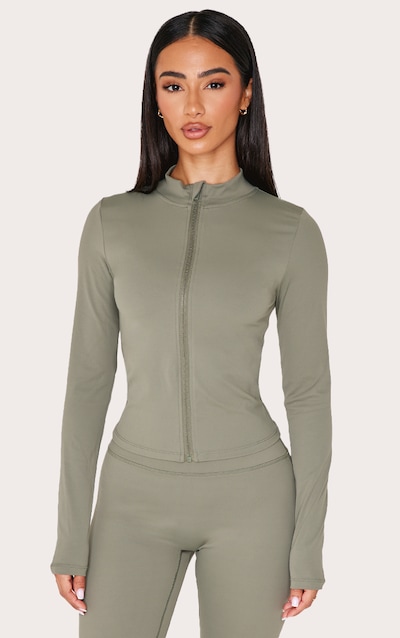 Petite Veste basique en Sculpt vert olive