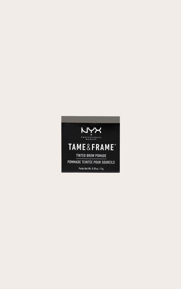 NYX PMU Tame & Frame Brow Pomade Black image 3