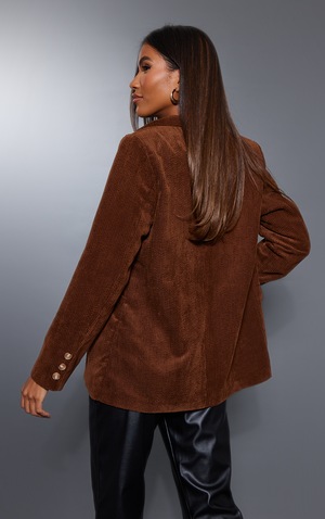 CIRCE soft blazer, chocolate