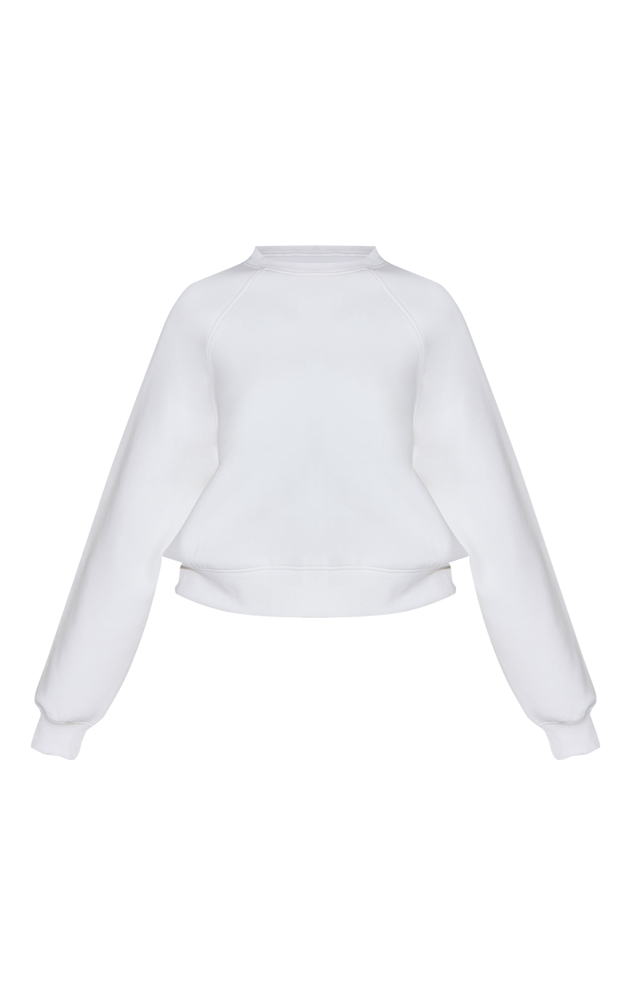 Petite Cream Crew Neck Sweatshirt image 5