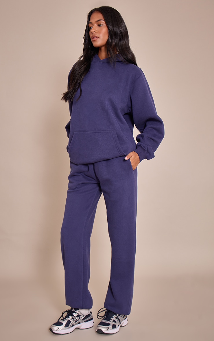 Tall Navy Oversized Pull Over Hoodie image 3