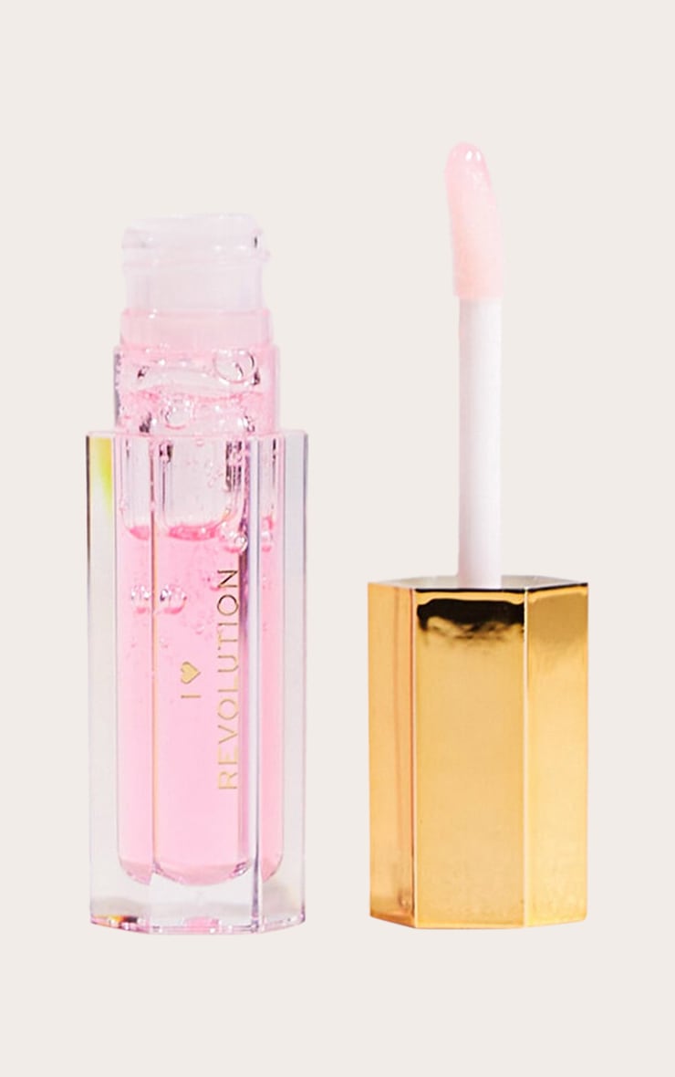 I Heart Revolution Honey Bear Lip Oil Rose image 2