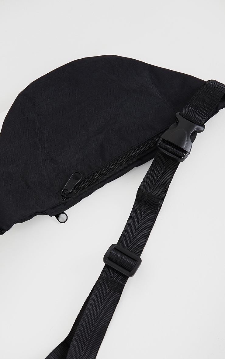 Black Small Bum Bag Accessories PrettyLittleThing
