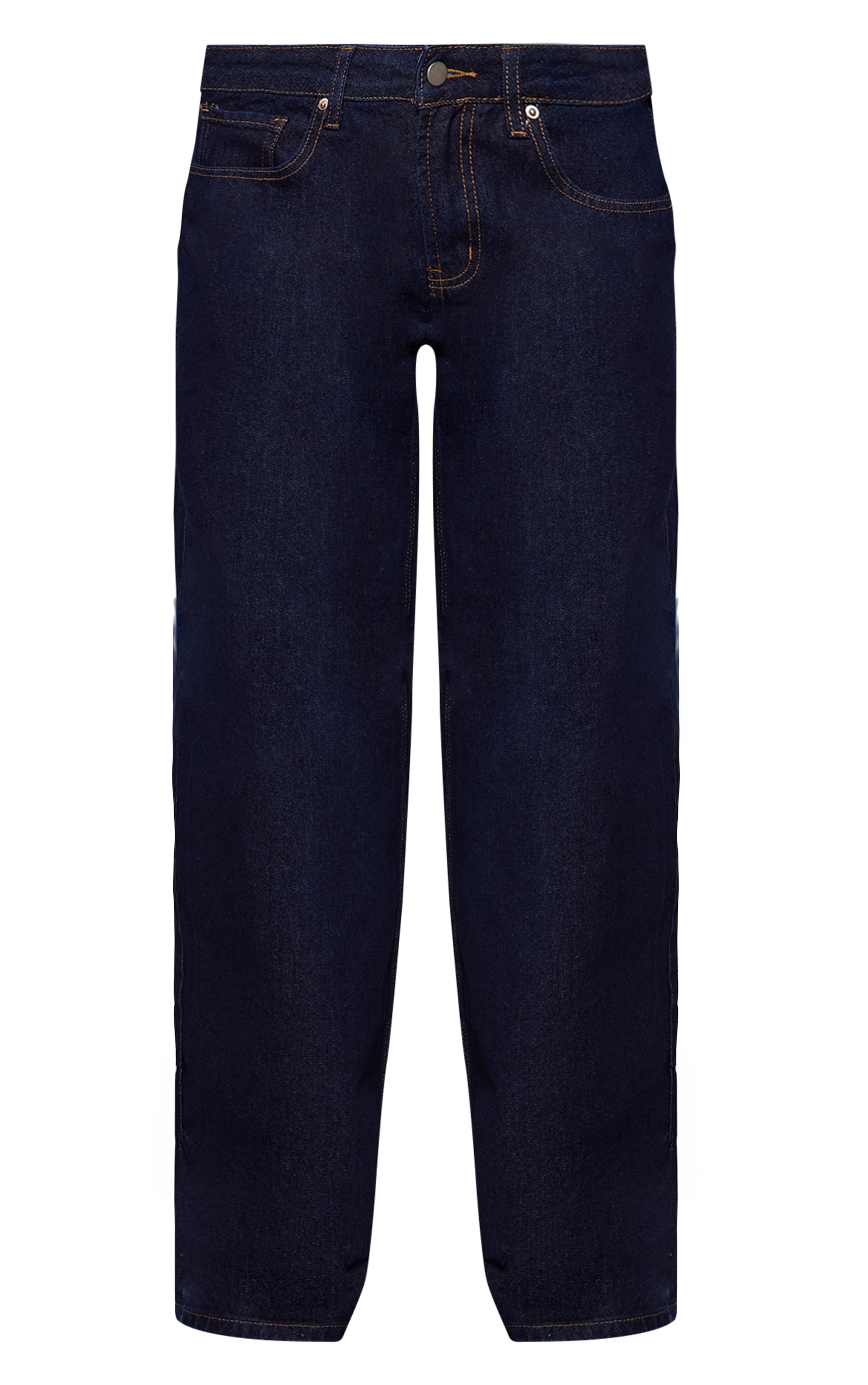 Indigo Low Rise Barrel Jeans image 5