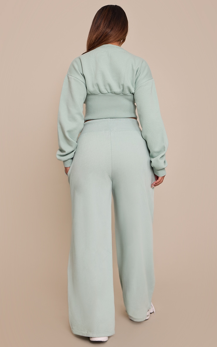 Shape Mint Green Cinched Waist Jogger image 3