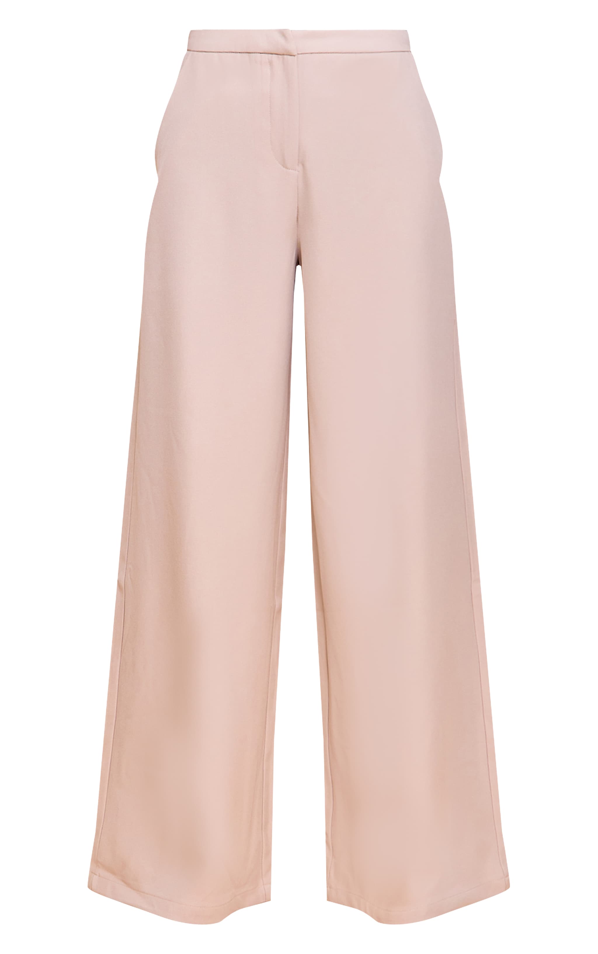 Clay Woven Extreme Wide Leg Pleated Mid Rise Wide Leg Pant image 5