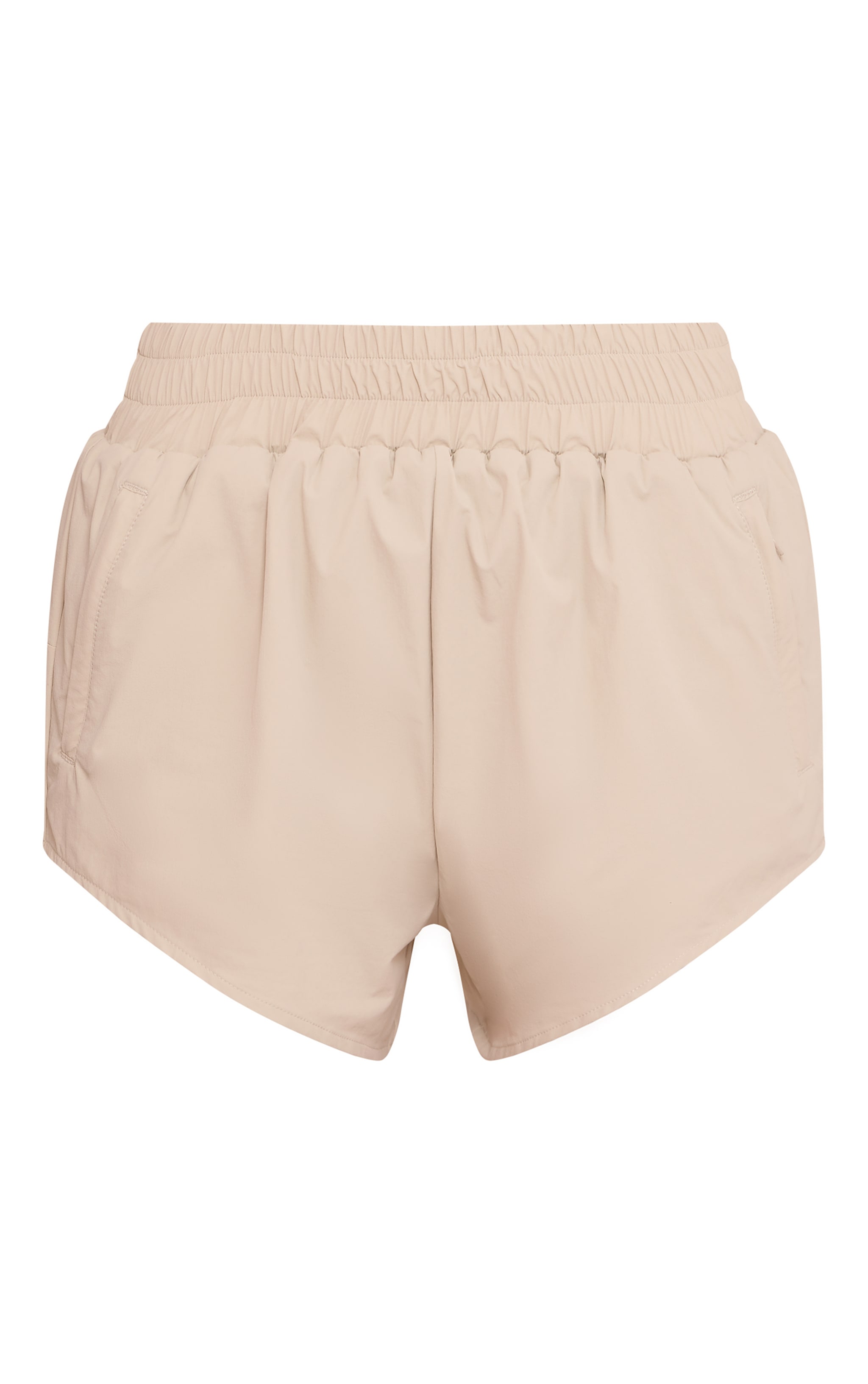 PLT Oatmeal Shell Runner Shorts image 6