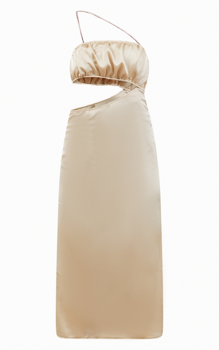 princess polly baby blue dress Champagne Bust Diamante Asymmetric Midi Dress | Dresses