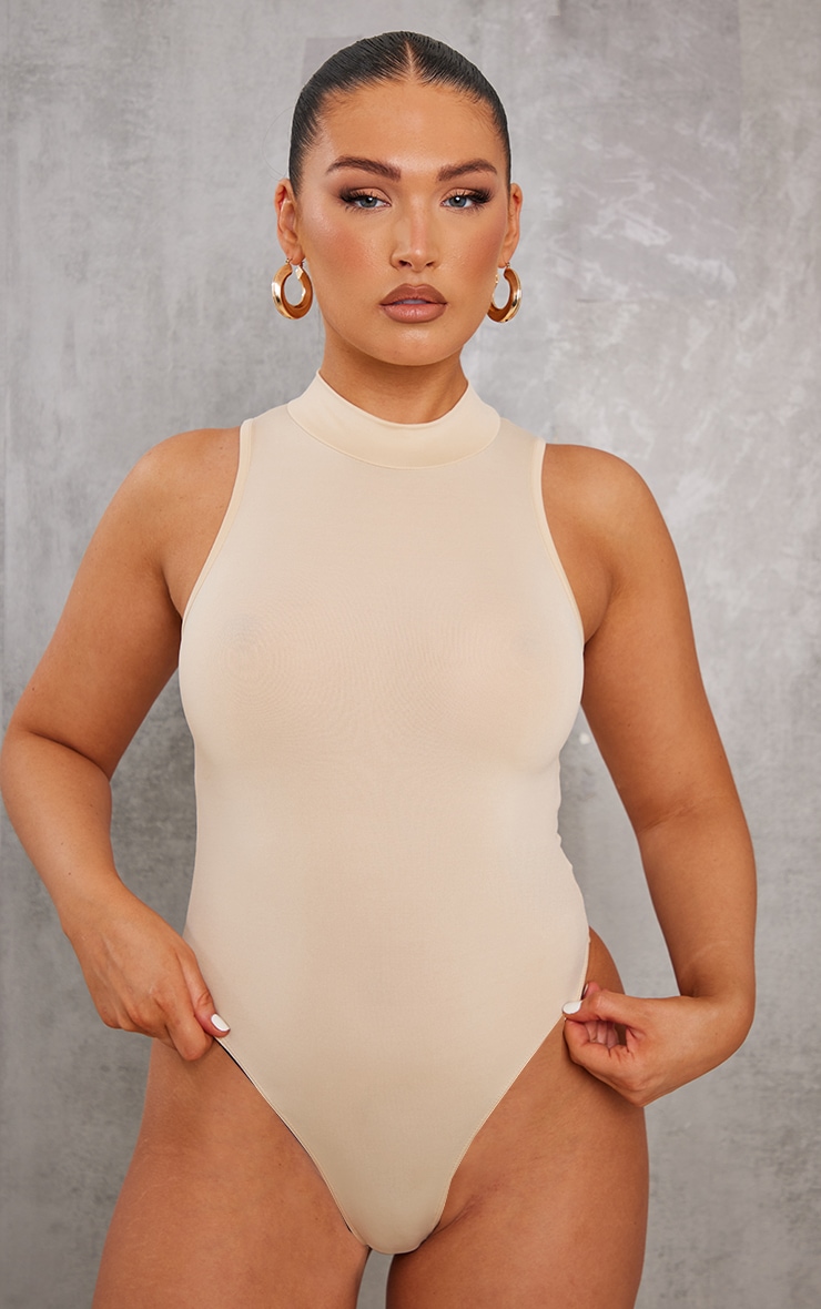 Stone Slinky High Neck Extreme Racer Bodysuit image 2