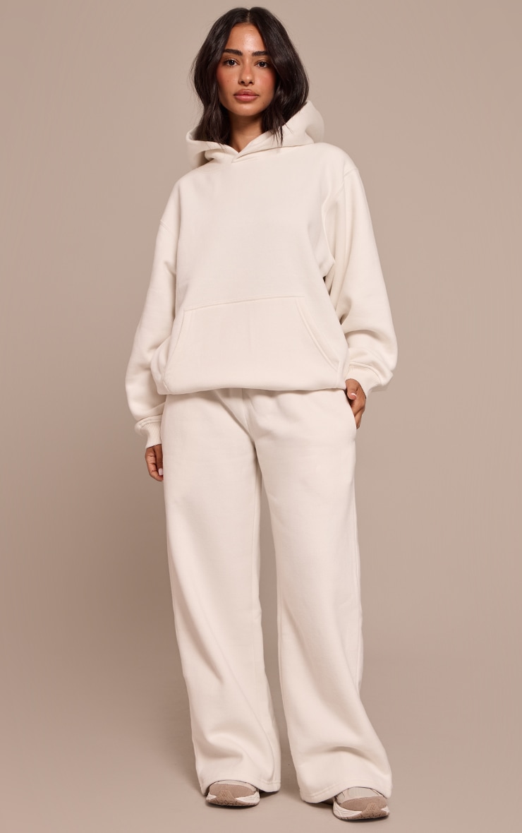 Petite Hoodie pullover oversize crème image 3