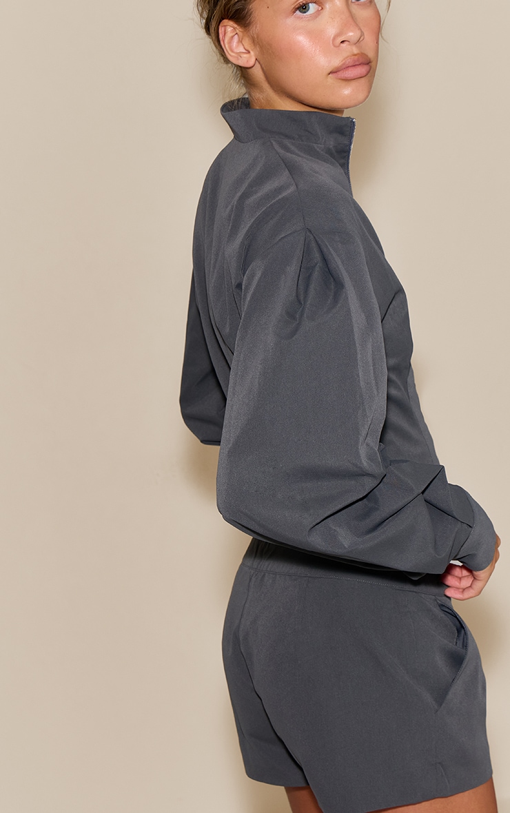 Grey Fitted Jacket image 2
