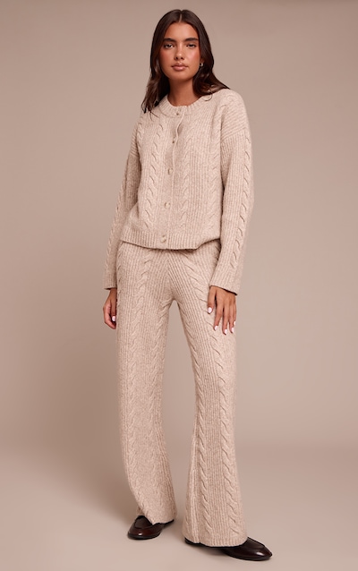 Stone Cable Knit Pants
