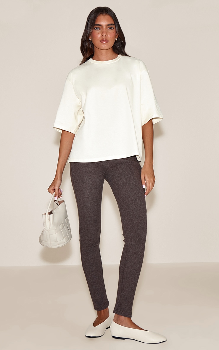 Buttermilk Oversized Boxy T Shirt image 3