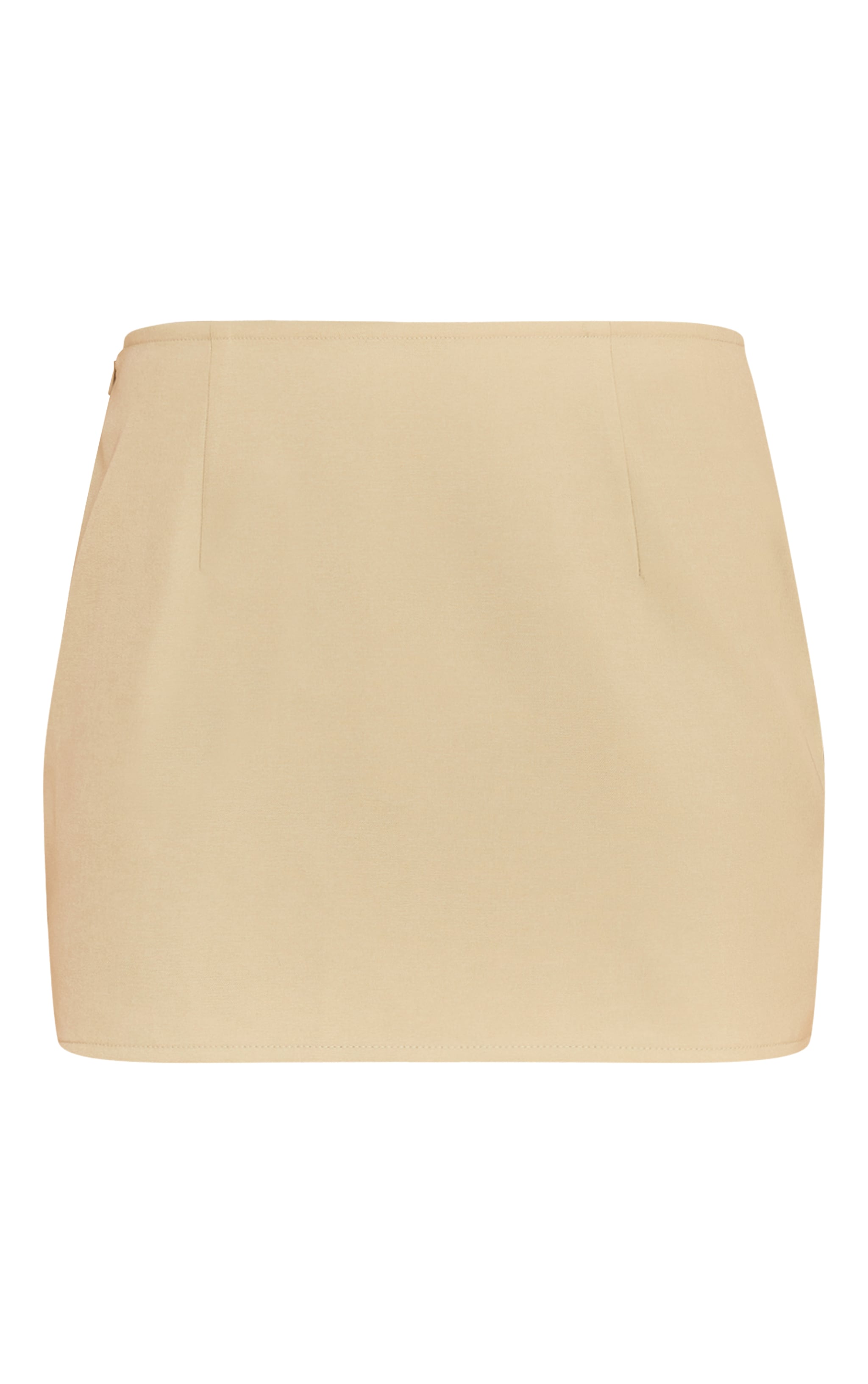 Petite Soft Olive Mid Rise Mini Skirt image 6