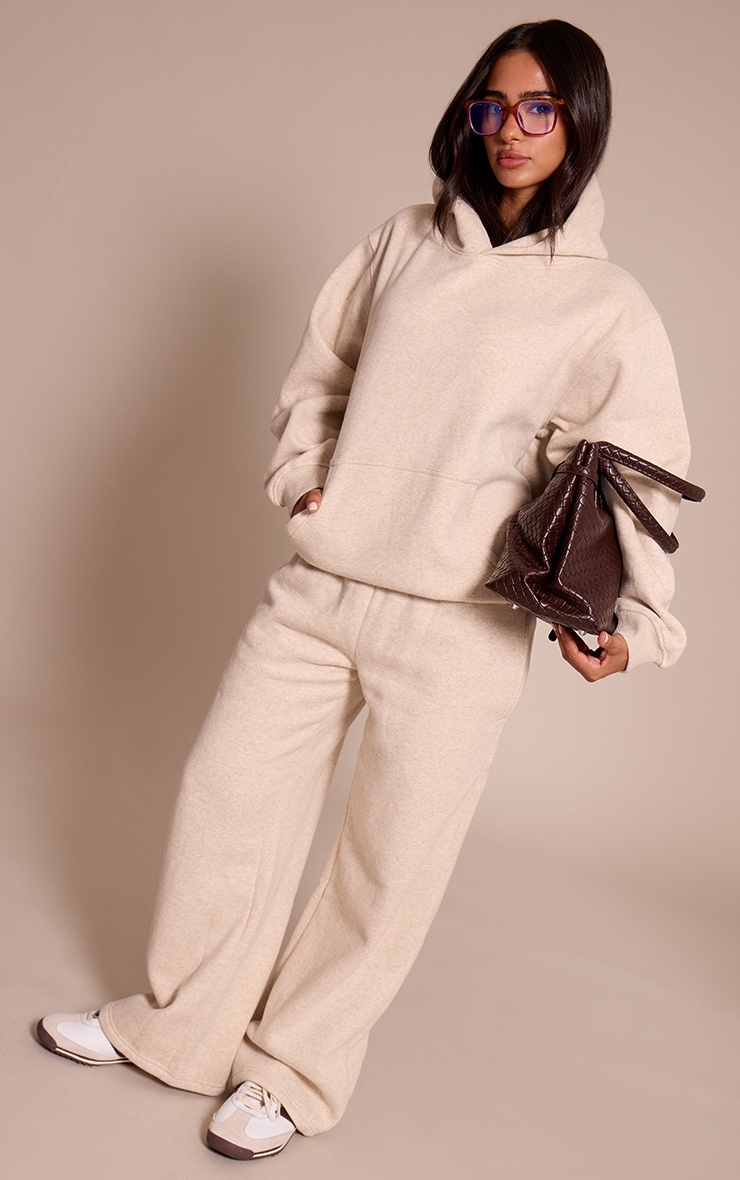Petite Hoodie pullover oversize avoine image 3