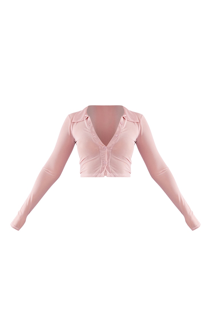 Pink Mesh Shirt image 5