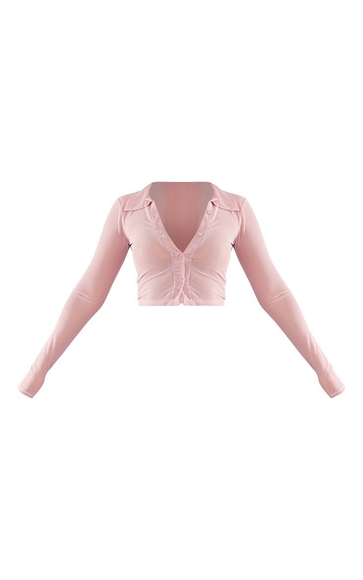 Pink Mesh Shirt image 5