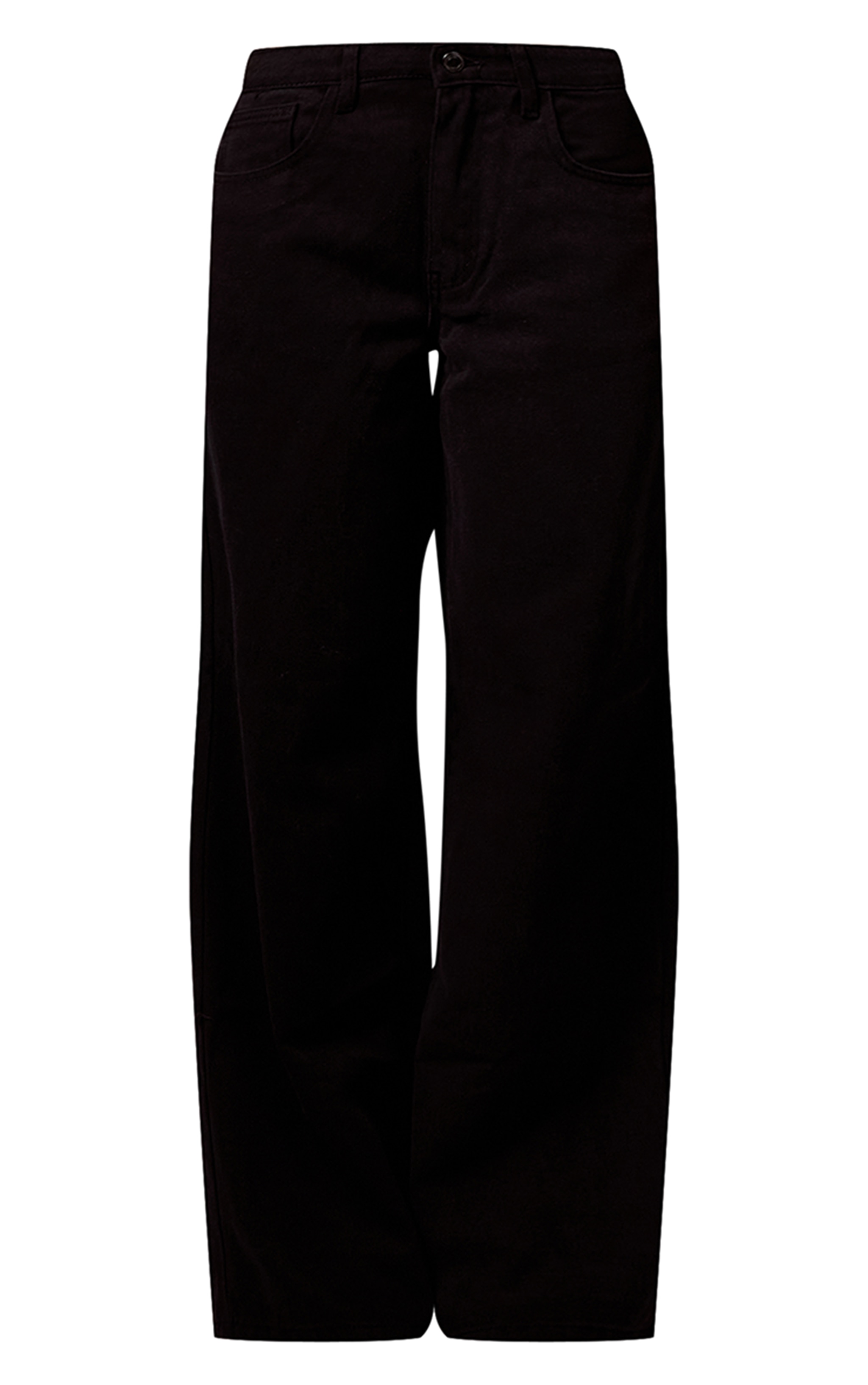 Washed Black Wide Leg Jeans image 5