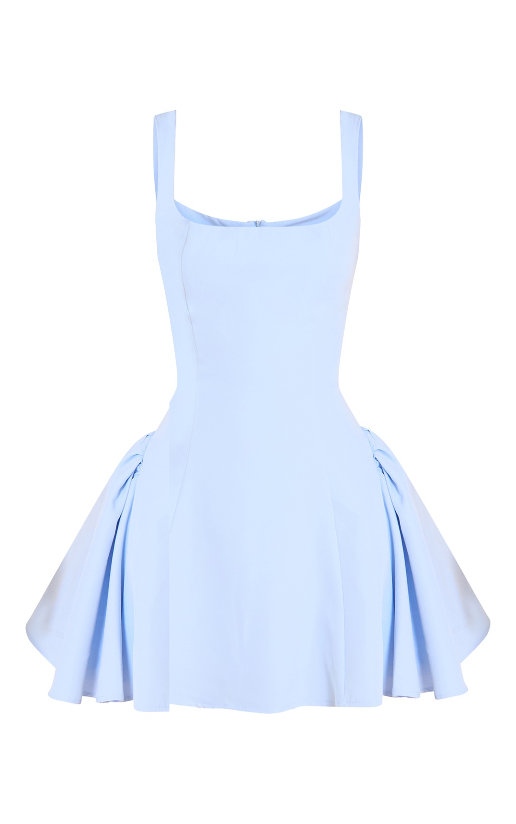 Pique Shift Dress - Blue main image 0