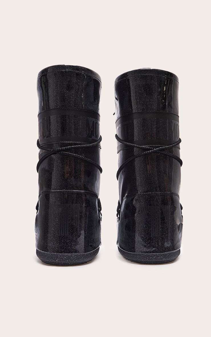 Black Moon Boot Icon Glitter image 3