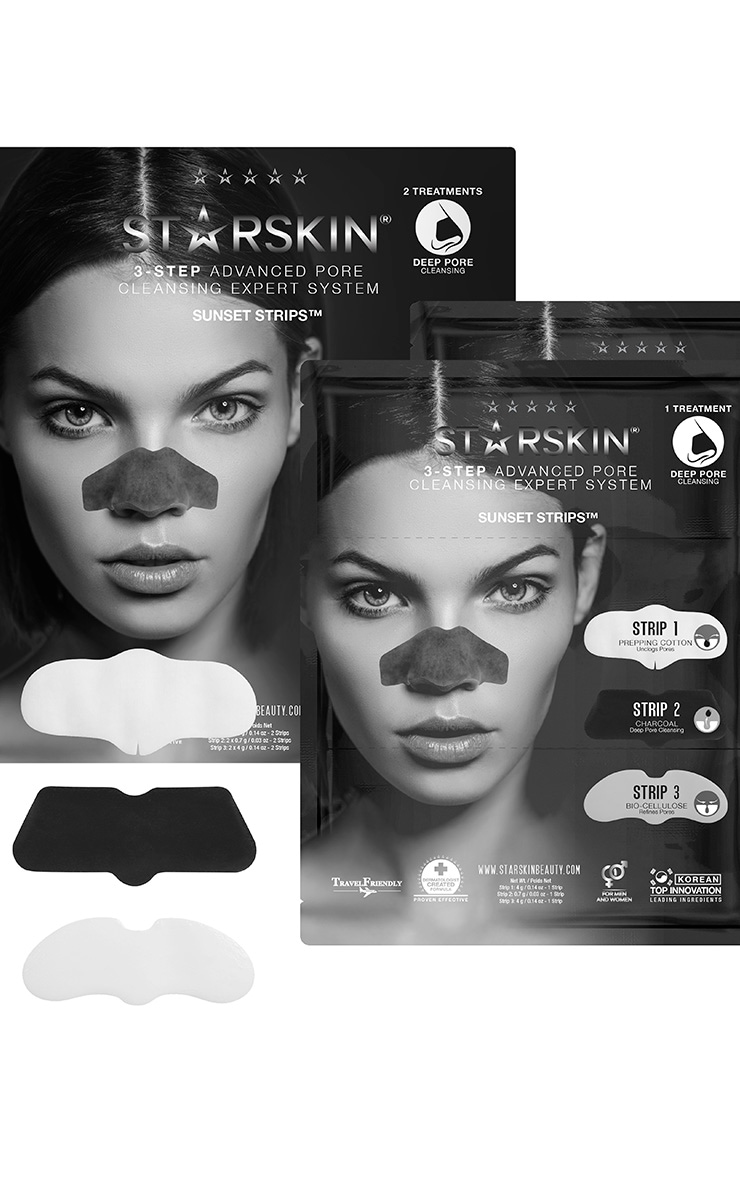 Starskin Bandes nettoyantes de pores en 3 étapes image 2