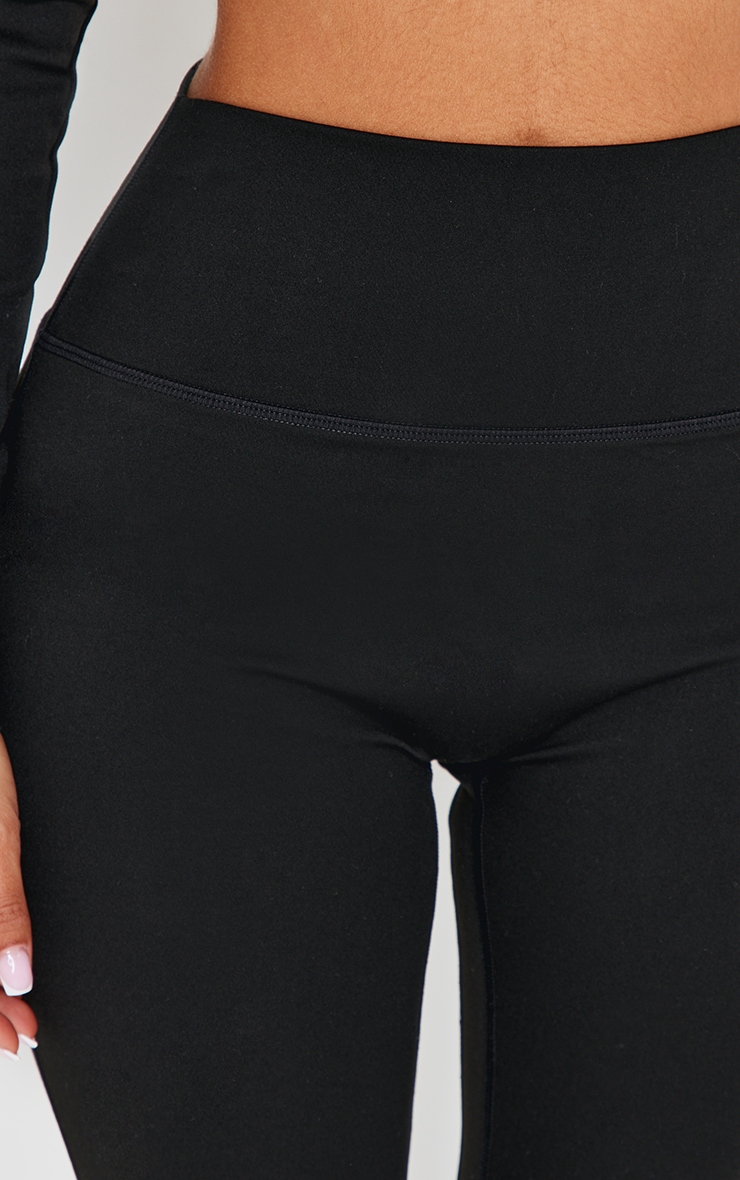 Petite Black Sculpt High Waist Gym Leggings image 4