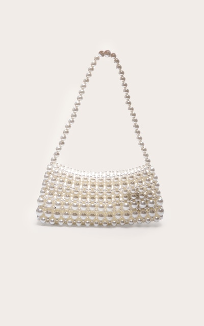 White Pearl Shoulder Bag